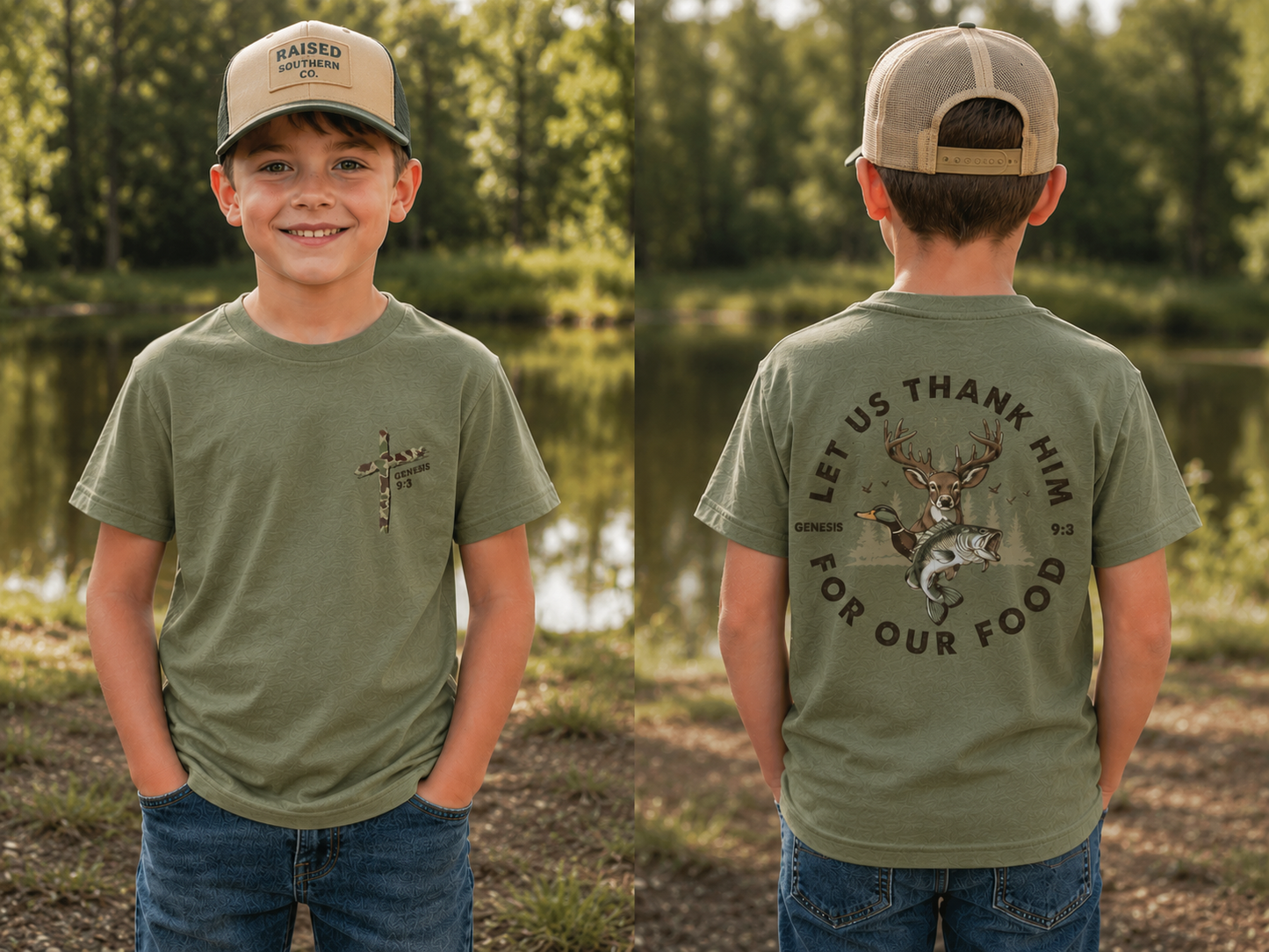 A boy who loves hunting and Jesus