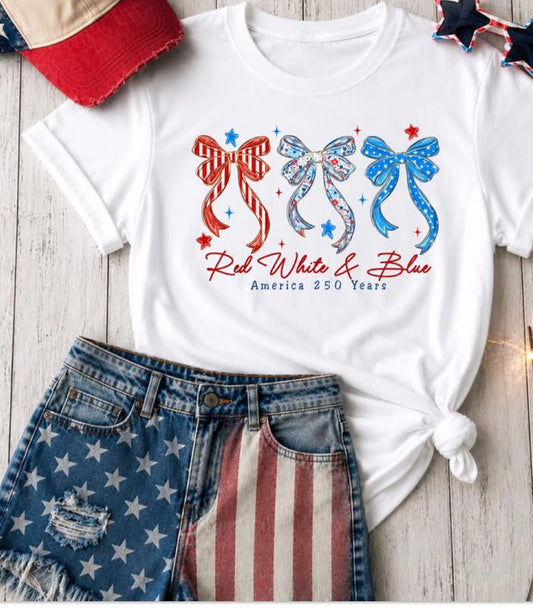 Red, White,& Blue Bows