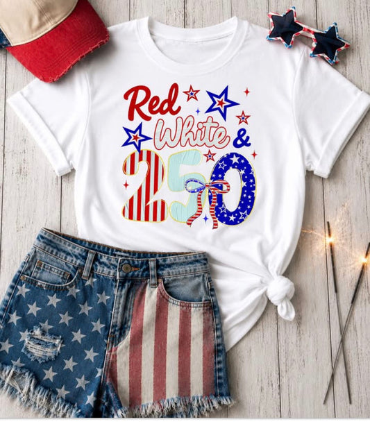 Red, White,& 250