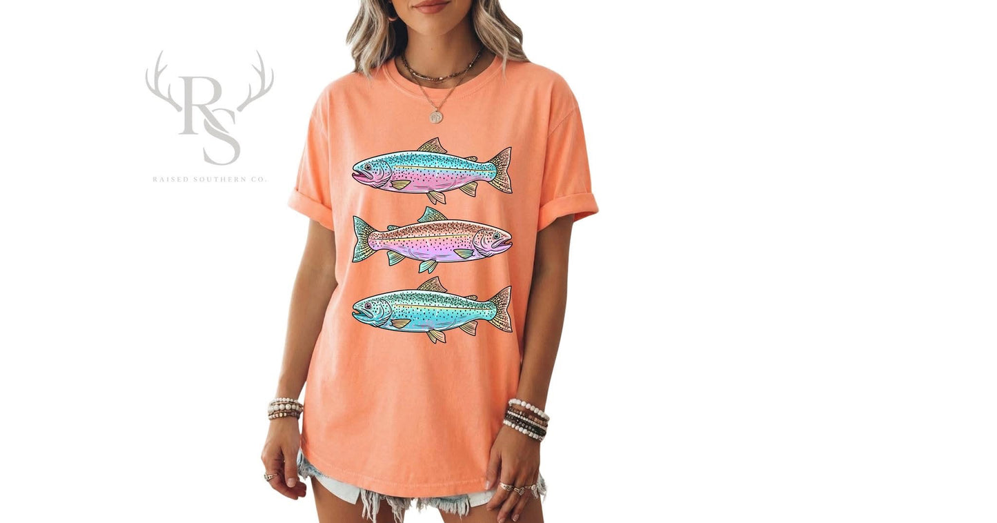 Orange Fishing Shirt